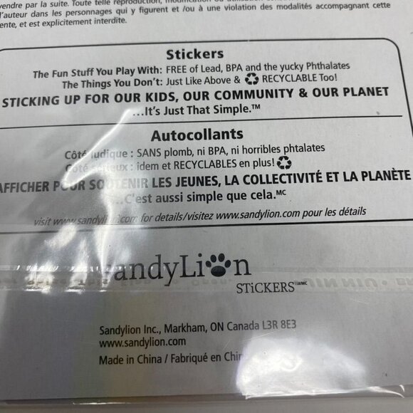 SandyLion Disney Winnie the Pooh Stickers 2 Sheets circa early 2000's Scrapbook - Picture 3 of 4